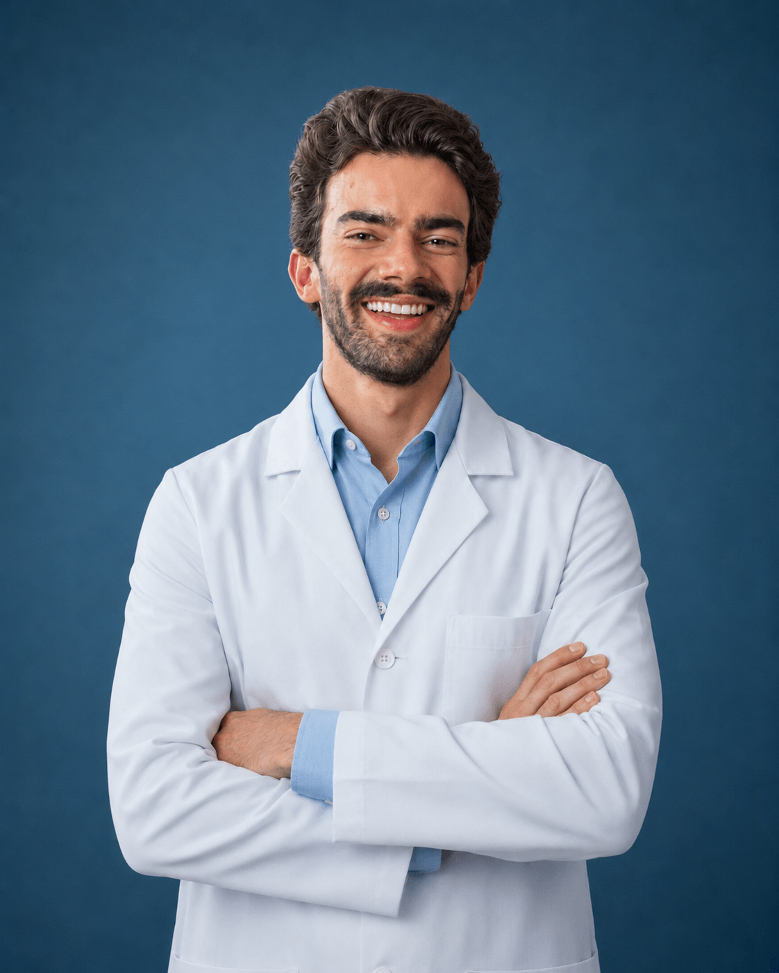Dr. Júlio Andrade em ambiente médico